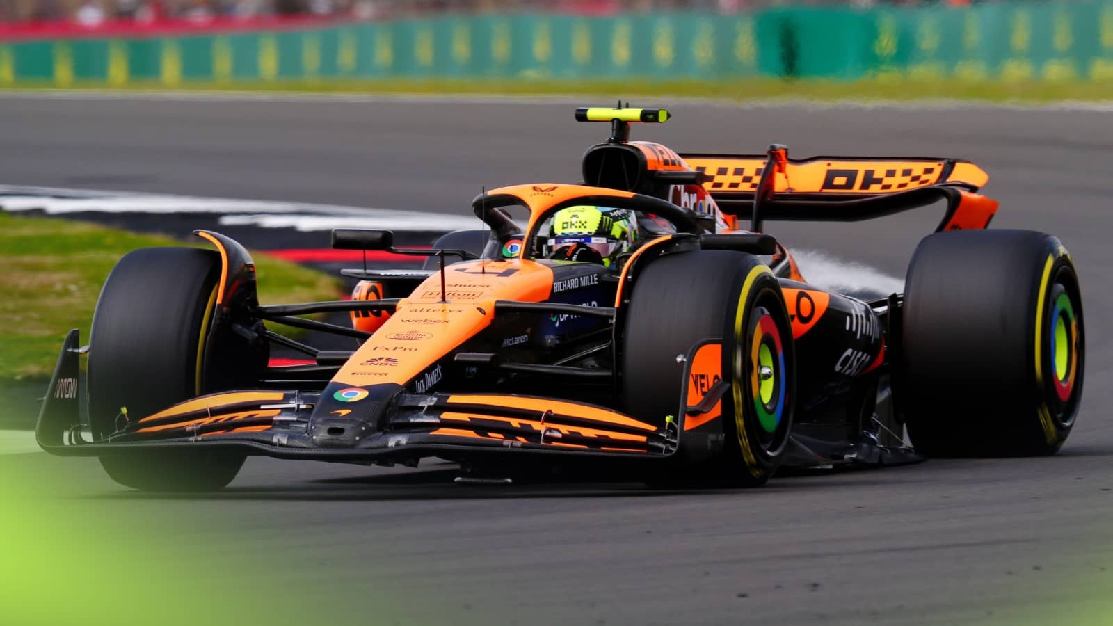 Silverstone 2. antreman seansında Lando Norris